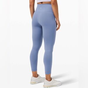 Lululemon Wunder Train Crop 23" Water Drop